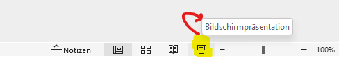 PowerPoint Ansicht