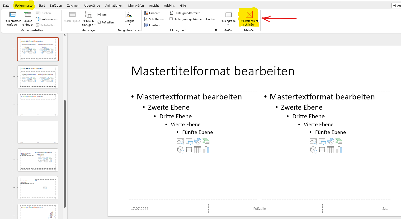 PowerPoint Ansicht
