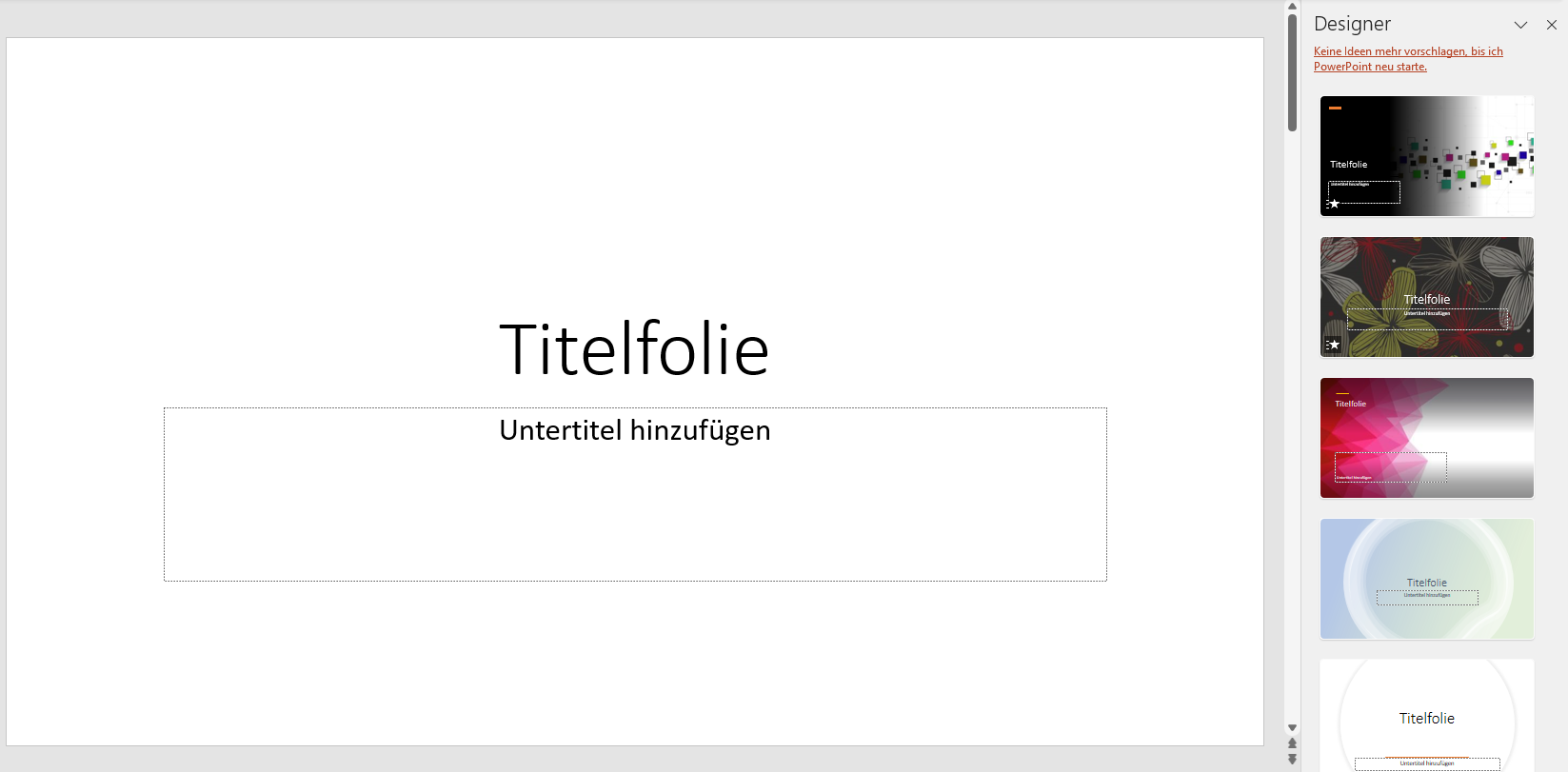 PowerPoint Folienlayouts