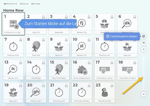 Schreibmaschinenkurs