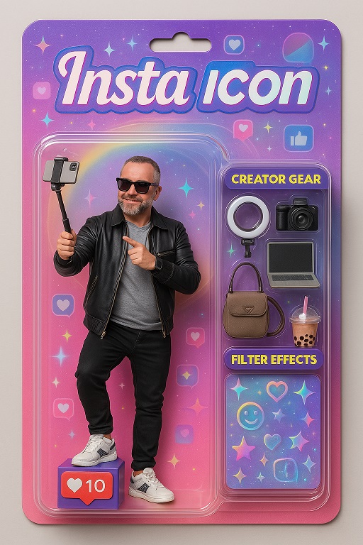 ChatGPT Actionfigur Influencer
