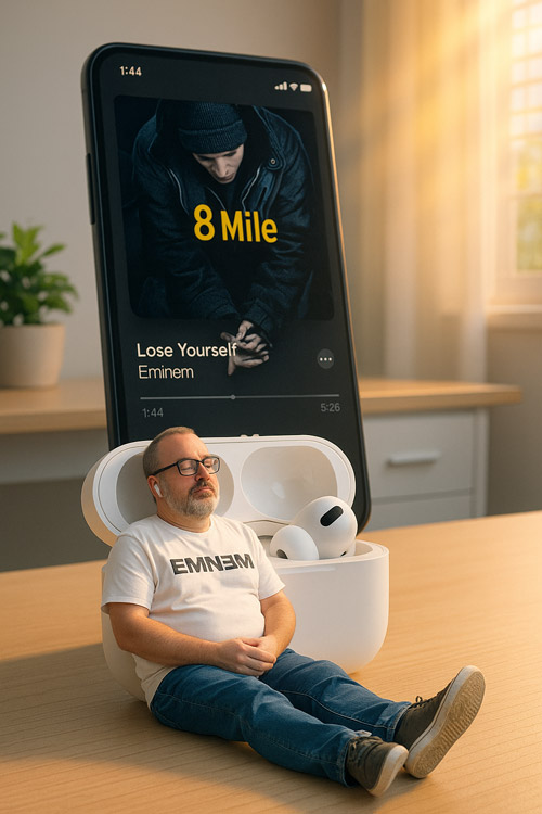 Chat GPT Bild erstellen - 8 Mile Lose Yourself