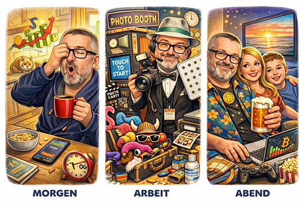 ChatGPT Karikatur Idee: Karikatur Storyboard